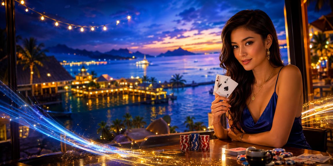 Permainan poker gaya Melayu di Langkawi